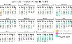 Calendario Escolar 2019-2020: Así Será El Calendario Escolar
