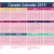 Printable 2019 Calendar With Canadian Holidays