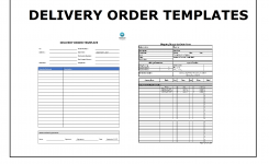 Delivery Note Template Excel Howtotextco