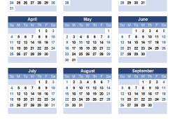 2021 And 2021 Calendar Printable