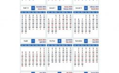 Download Calendar 2019 And Islamic Calendar 2019 1440 Islamic