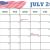 July 2018 Calendar Us
