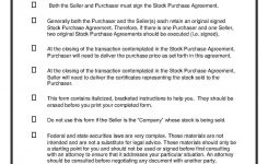 Download Stock Purchase Agreement Style 17 Template For Free At