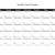 printable monthly workout calendar