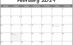 February 2019 Calendar With Holidays Printable Country Wise