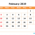 February 2019 Calendar With Week Numbers Printable Monday