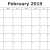 February Calendar To Print