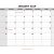 Blank 2019 Monthly Calendar Printable