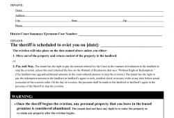 Printable Eviction Notice Template