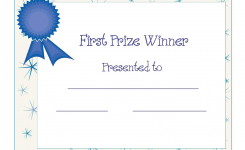 Free Printable Award Certificate Template Free Printable First