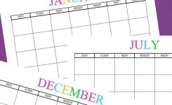 Free Printable Blank Monthly Calendars 2018 2019 2020 2021