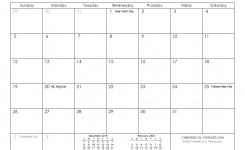 Free Printable Calendar – Printable Monthly Calendars