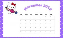 Free Printable Hello Kitty Calendars | Creative Calendar