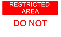 Free Restricted Area Do Not Enter Sign Templates At