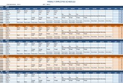 Weekly Report Template Excel