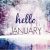 Hello January Images