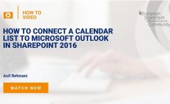 How To Connect A Calendar List To Microsoft Outlook In Sharepoint