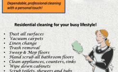 Jojos Cleaning Service Flyer Cleaning Service Cleaning Flyers
