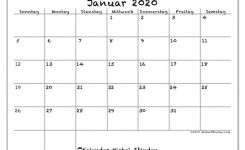 Kalender Januar 2020 77ss Michel Zbinden De