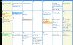 March 2020 Calendar With Holidays – United States