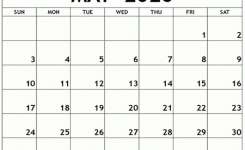 May 2020 Calendar Template – Free-Printable-Calendar
