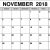 August 2018 Editable Calendar