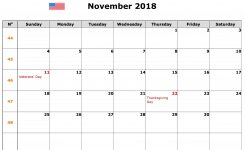 November 2018 Calendar With Holidays Usa Free March 2019 Calendar
