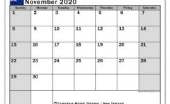 November 2020 Calendar New Zealand Michel Zbinden En