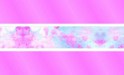 Pinkblue Youtube Banner Template Imgbb Utube In 2019