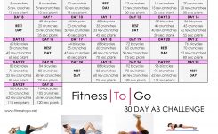 Printable 30 Day Ab Challenge Calendar 30 Day Abs Challenge