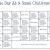 30 Day Squat Challenge Printable Calendar