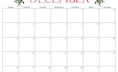 Cute Calendar December 2021