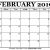 Calendar February 2019 Printable