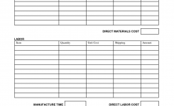 Printable Job Estimate Forms Job Estimate Free Office Form