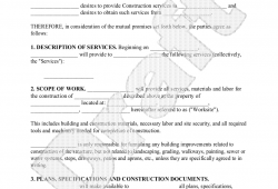 Project Contract Agreement Template