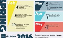 Spring 2016 Aiga City College Calendar – Sdcc Graphic Design