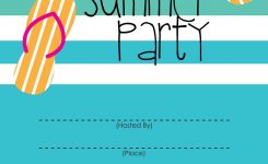 Summer Party Invitation Free Printable End Of Year Party Ideas