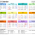 Template Excel Printable Calendar 2023